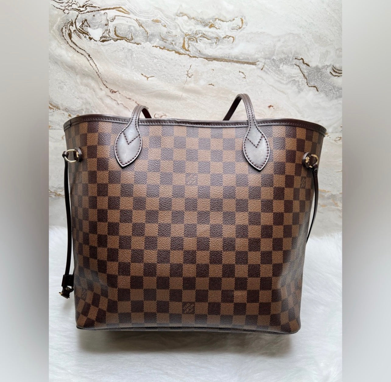 Louis Vuitton Damier Ebene Neverfull MM