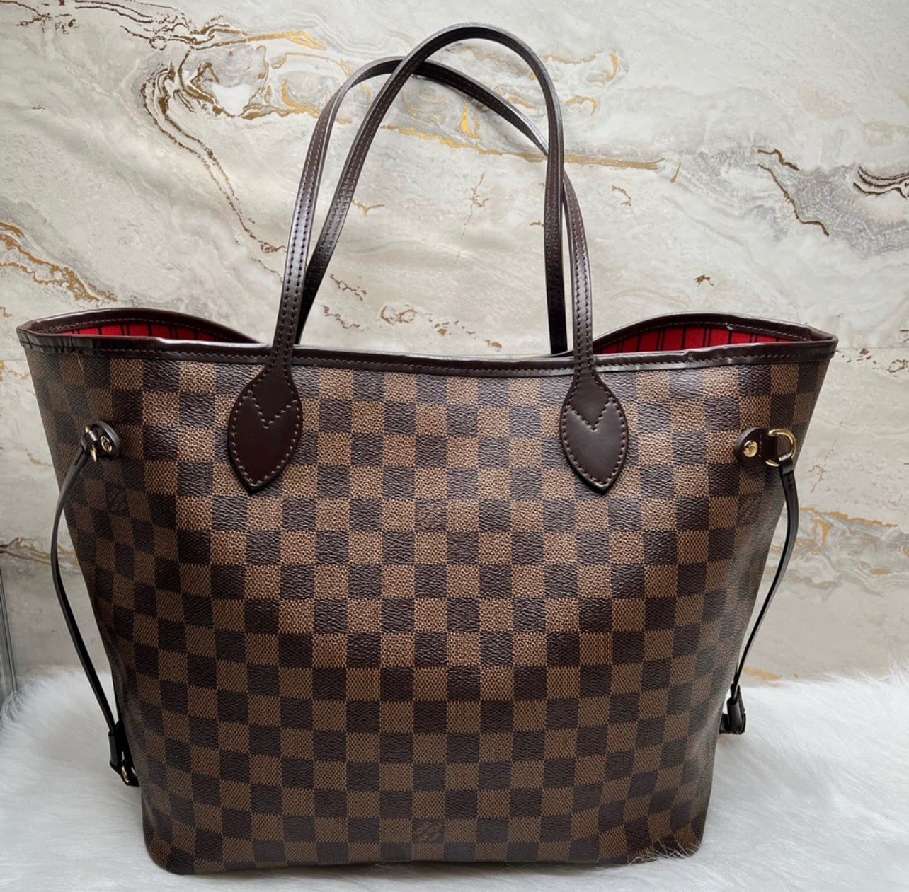 Louis Vuitton Damier Ebene Neverfull MM