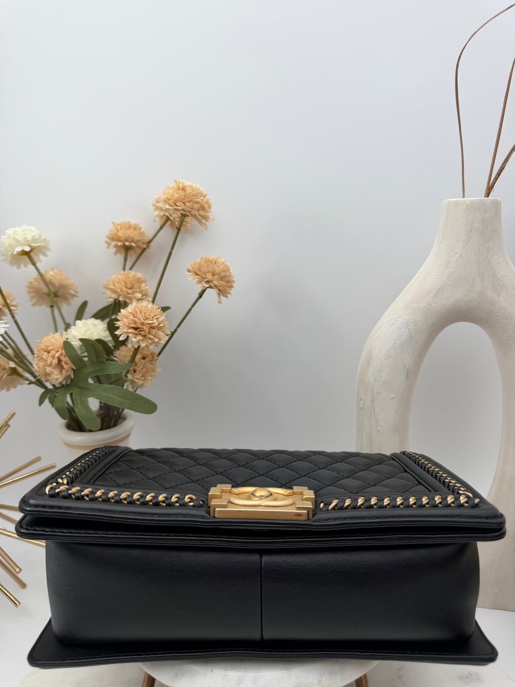 Chanel Boy Bag Top Handle
