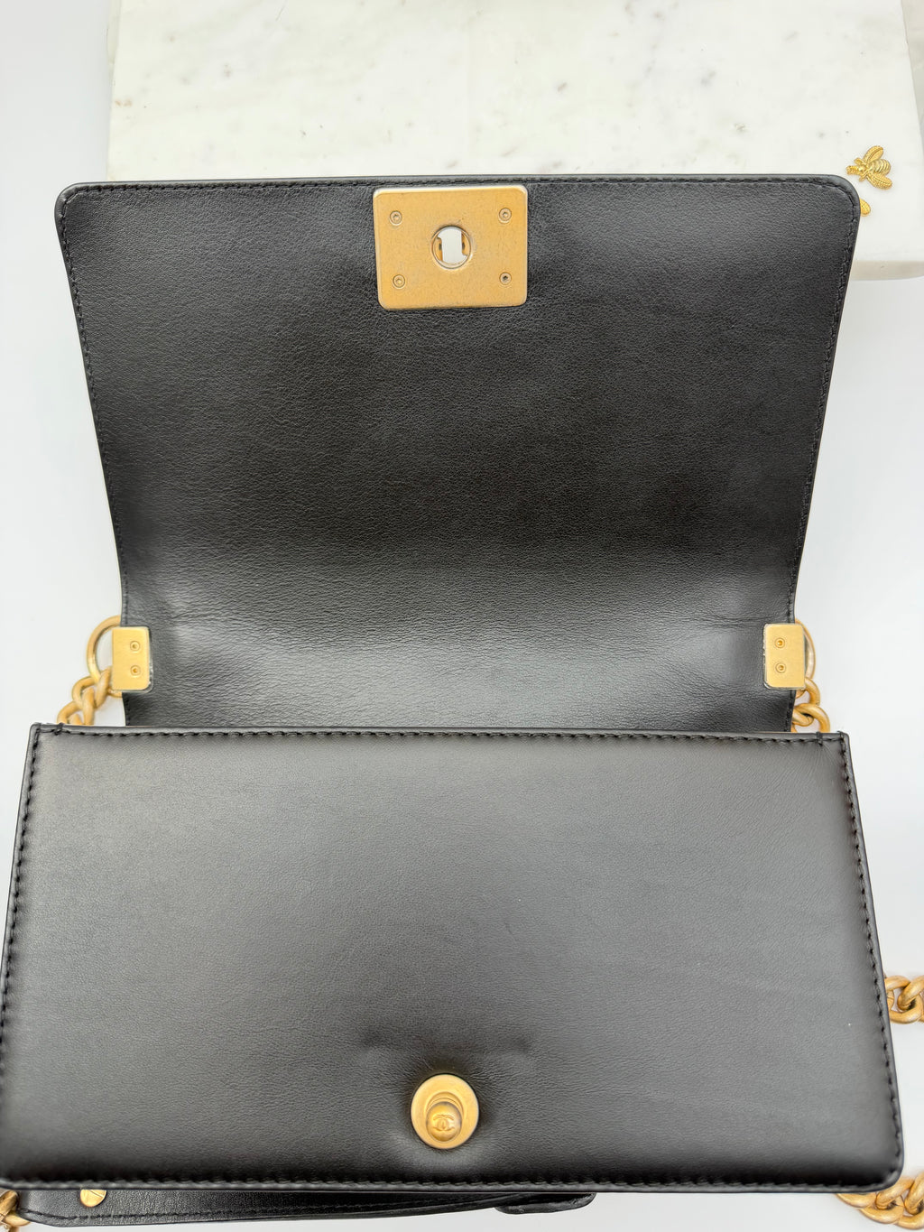 Chanel Boy Bag Top Handle