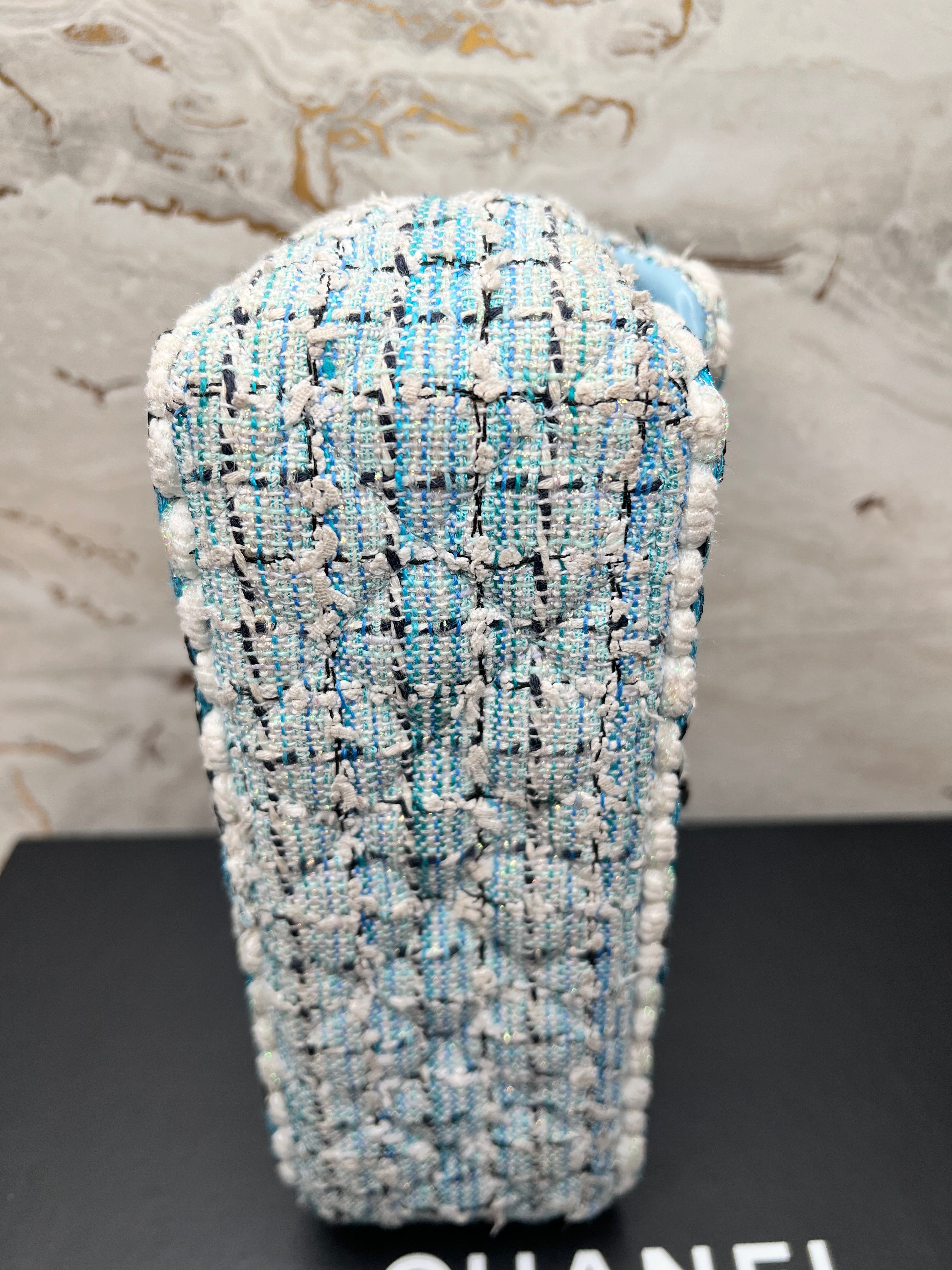 Chanel Tweed Mini Rectangle Bag