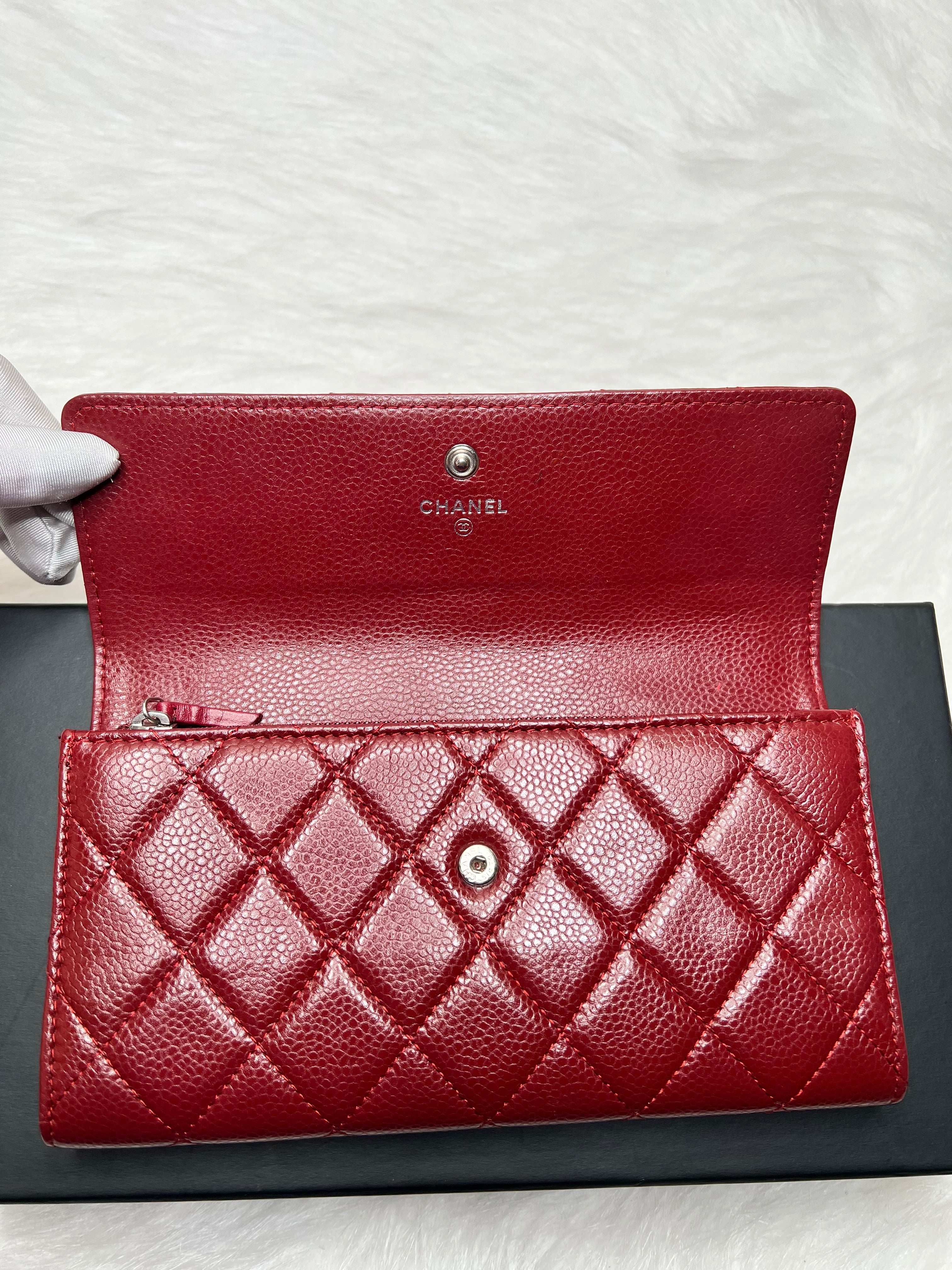 Chanel Caviar Long Wallet