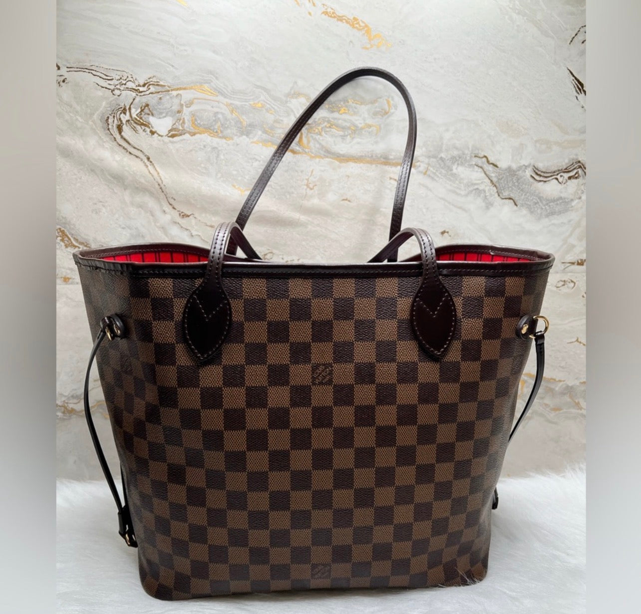 Louis Vuitton Damier Ebene Neverfull MM