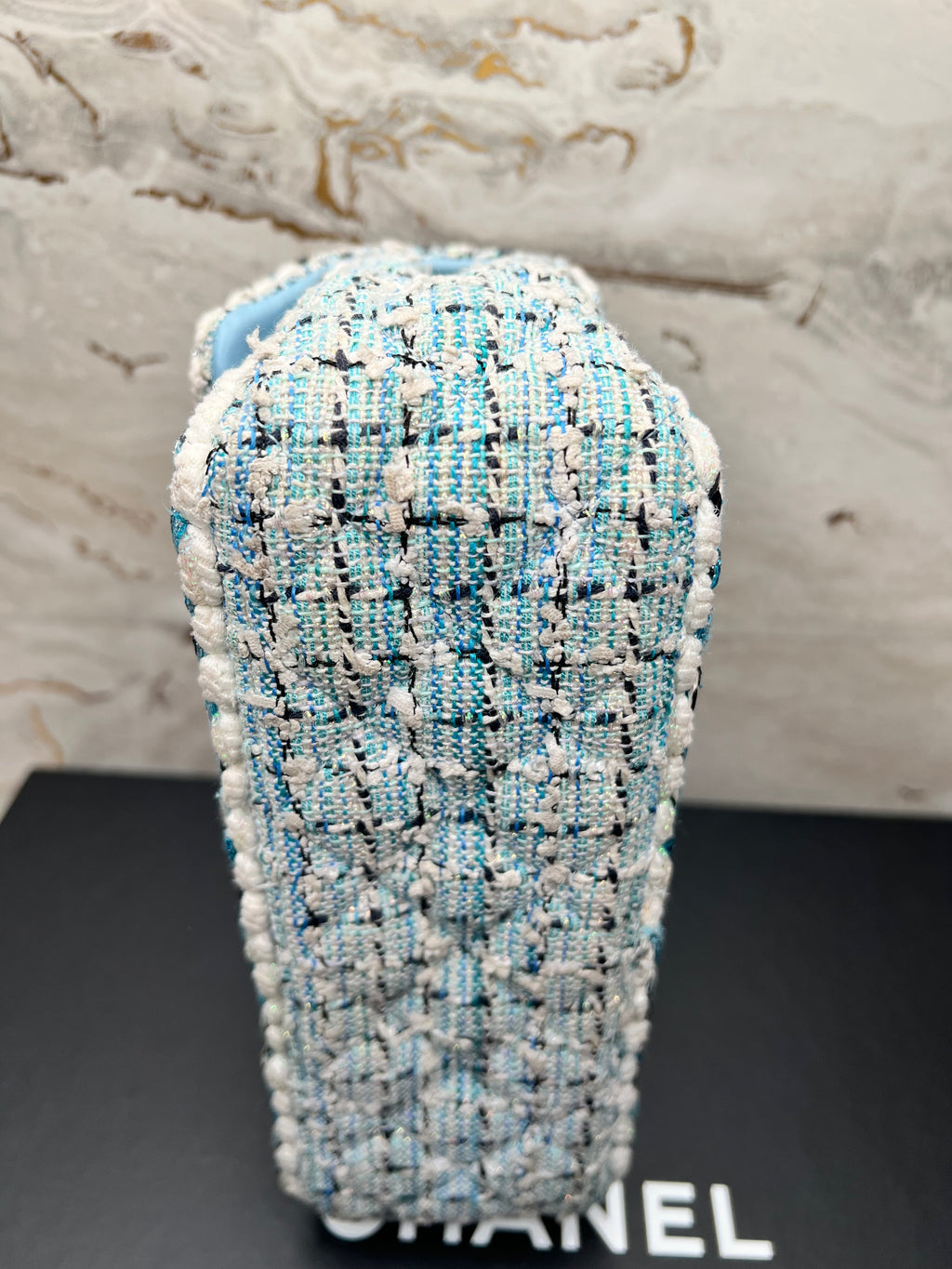 Chanel Tweed Mini Rectangle Bag