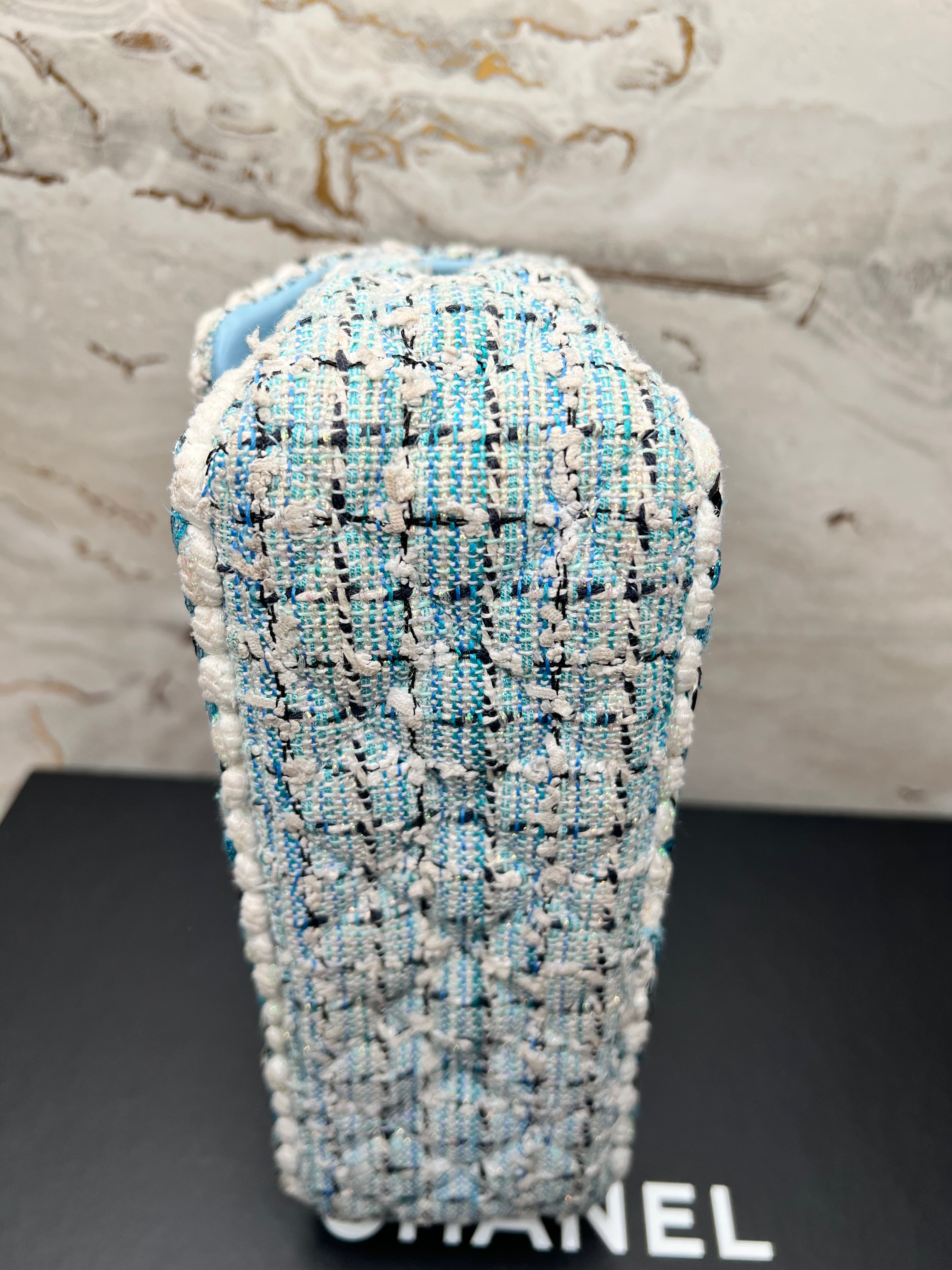 Chanel Tweed Mini Rectangle Bag