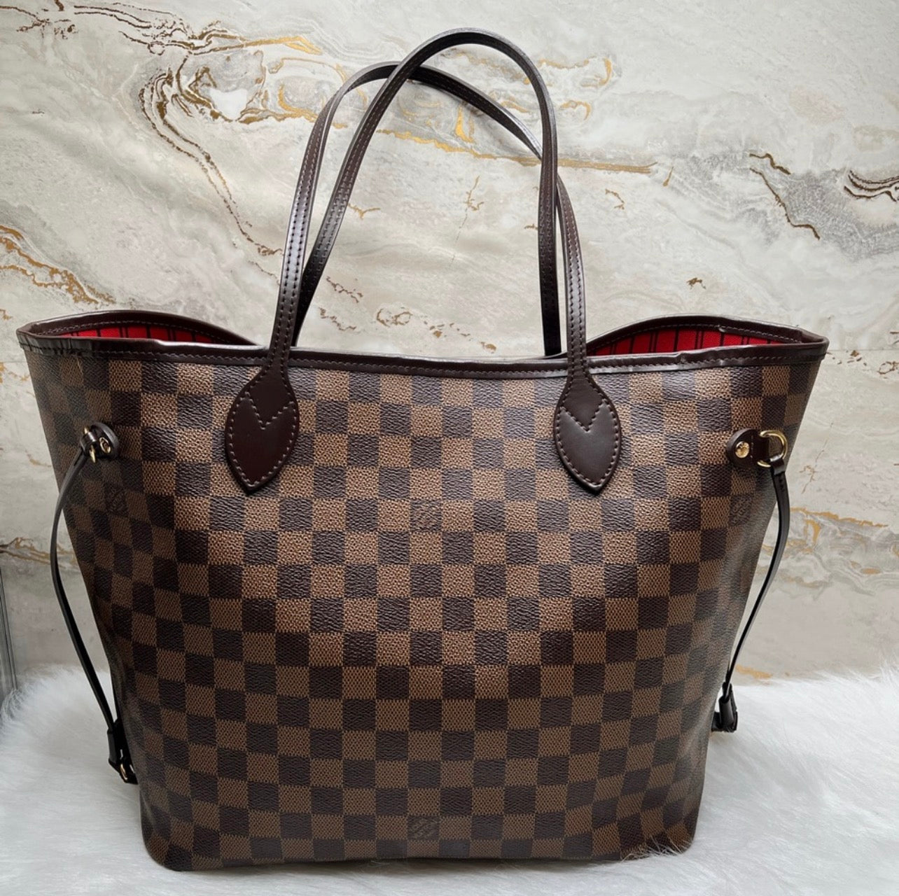 Louis Vuitton Damier Ebene Neverfull MM