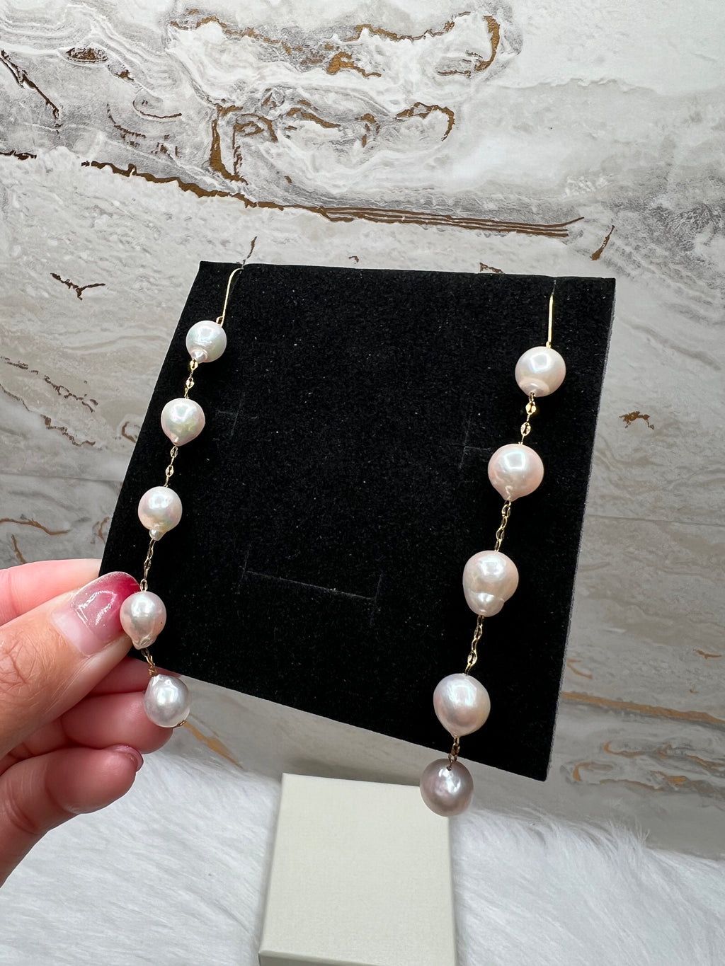 Akoya Pearls in K18 YG