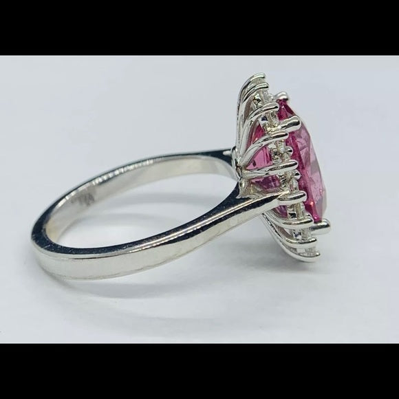 GIA Certified Pink Spinel Ring image 3